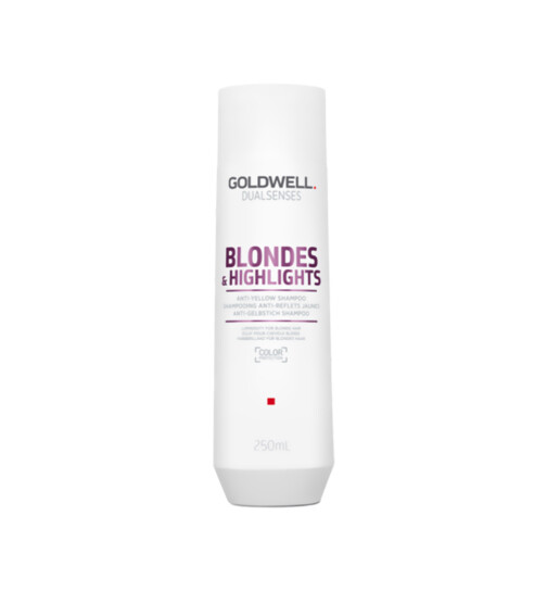 Goldwell Blondes & Highlights Anti-Gelbstich Shampoo Für Blondes Haar, 250ml