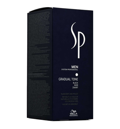 Wella SP Just Men Gradual Tone Pigment Mousse Black 60ml + 30ml