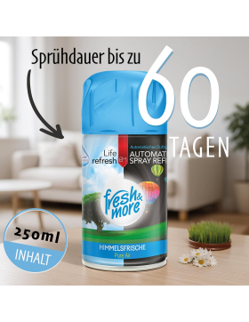 Fresh & More Lufterfrischer Nachfüller (12er Mix Pack) 250ml
