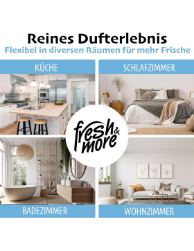 Fresh & More Lufterfrischer Nachfüller (12er Mix Pack) 250ml