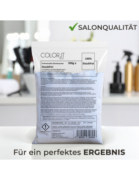 COLOR.IT by BM Blondierpulver (2er Pack) Je 500g Mit Aufbewahrungsdose