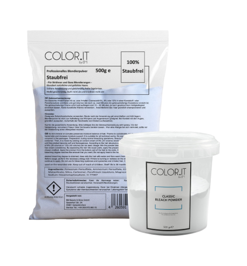 COLOR.IT by BM Blondierpulver 500g Mit Aufbewahrungsdose