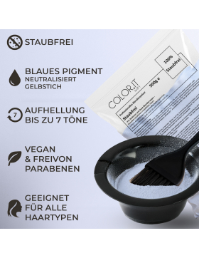 COLOR.IT by BM Blondierpulver 500g Mit Aufbewahrungsdose