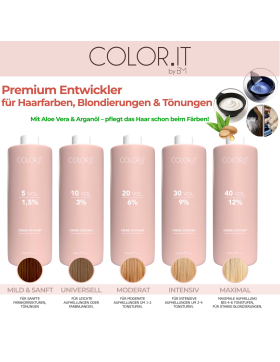COLOR.IT by BM Entwickler für Haarfarben 1L mit...