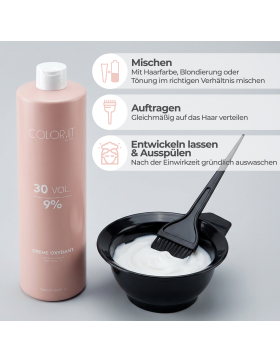 COLOR.IT by BM Entwickler für Haarfarben 1L mit Keratin & Arganöl