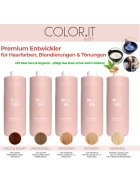 COLOR.IT by BM Entwickler für Haarfarben 1L mit Keratin & Arganöl