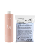 COLOR.IT Blondier-Set 1000ml Creme-Entwickler und 500g Blondierpulver