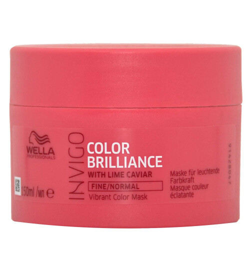 Wella Invigo Color Brilliance Maske Feines/Normales Haar, 150ml