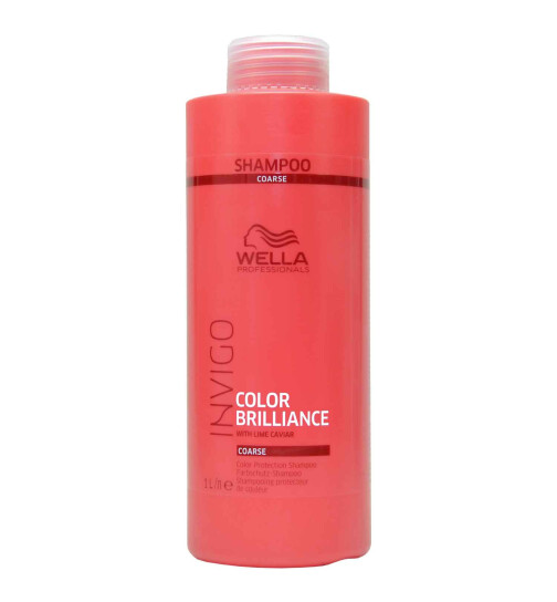 Wella Invigo Color Brilliance Farbschutz Shampoo Coarse Hair, 1000ml