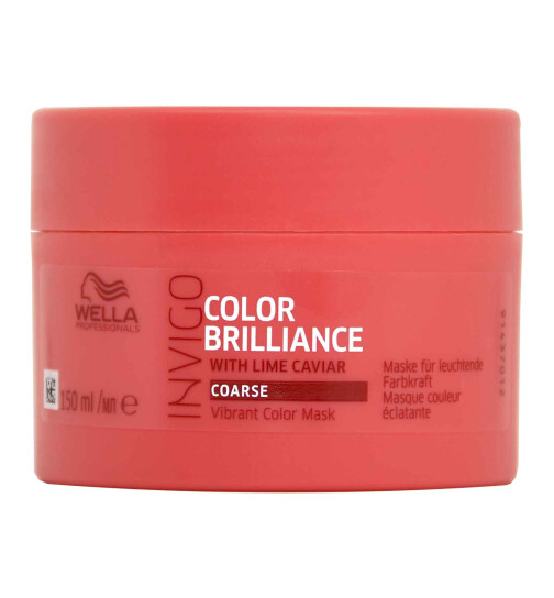 Wella Invigo Color Brilliance Mask Coarse Hair Kräftiges Haar, 150ml