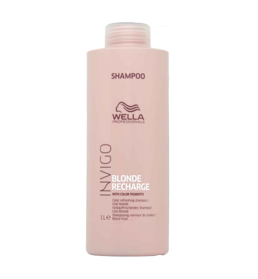 Wella Invigo Blonde Recharge Refreshing Shampoo, 1000ml