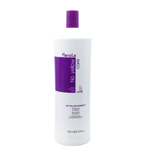 Fanola No-Yellow Shampoo Anti Gelbstich, 1000ml