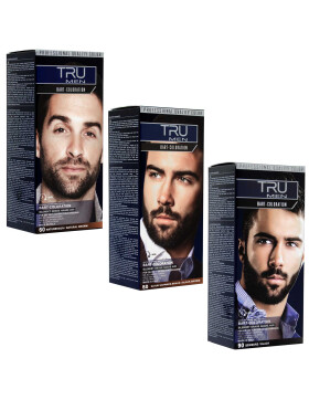 TRU Men Bart Coloration Bart&Schnurrbart färbemittel Set, 30ml