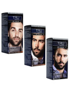 TRU Men Bart Coloration Bart&Schnurrbart färbemittel Set, 30ml