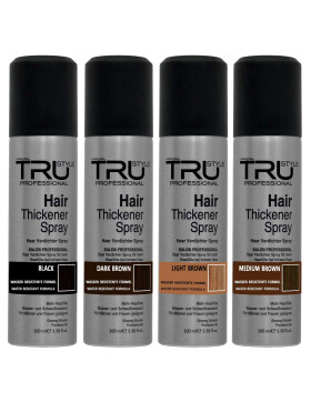 Tru Haarverdichter-Spray Bei Haarverlust Und Lichtem...