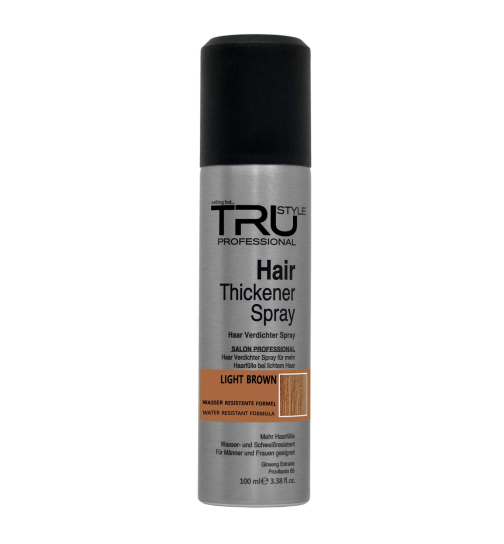 Tru Haarverdichter Haarauffüller Spray,100ml Light Brown