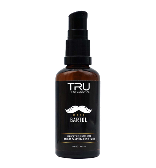 Tru Bartöl Pflege Beard & Skin Oil Mit Holzigem Duft, 50ml