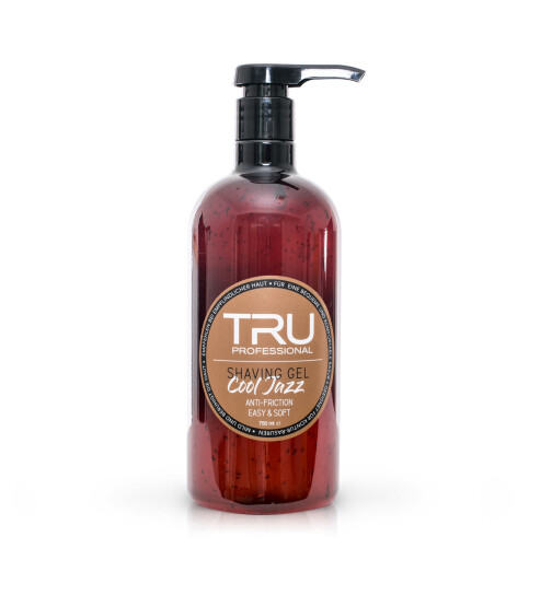 Tru Shaving Gel Cool Jazz Easy & Soft Mildes Rasier-Gel, 750ml