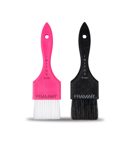 Framar Power Painter Color Brush Black &amp; Pink F&auml;rbepinsel