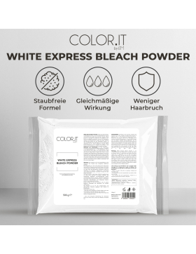 COLOR.IT by BM Professionelles Blondierpulver White Express Staubfrei, 500g