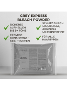 COLOR.IT Grey Express Bleach Powder, Aufhellungspulver Anti-Gelbstich-Formel – 500g