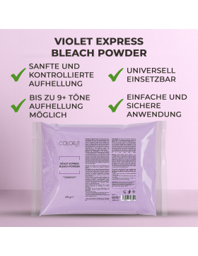 COLOR.IT by BM Blondierpulver Violet Express Staubfrei, 500g