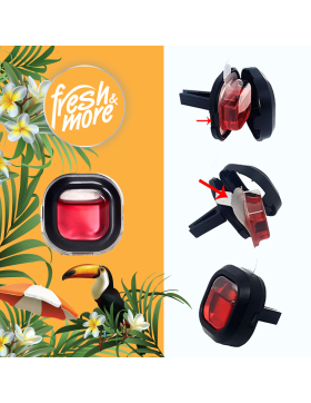 Fresh & More Auto-Lufterfrischer Clips Mix Pack (6er Pack) 4ml