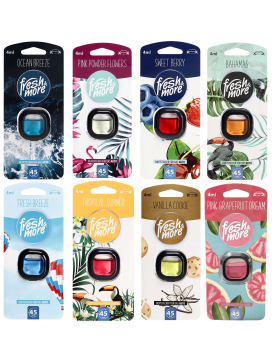 Fresh & More Auto-Lufterfrischer Clips Mix Pack (6er Pack) 4ml