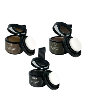 TRU Hairline Powder Haaransatz-Farbpuder Für Lichtes Haar, 4g Wetterfest