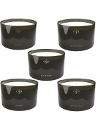 Oja Sojawachs Duftkerzen 5 Duftnoten Mix Pack (340 g 5er Pack)