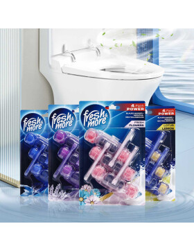 Fresh & More WC-Duftspüler 3x 50g Toiletteneinhänger (1er Pack)