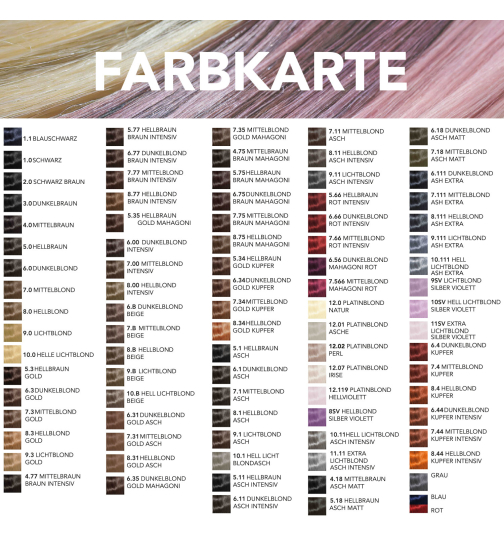 MyColor Permanent-Haarfarbe 6.1 – Langanhaltende Farbe Für Zu Hause, Einfach Anzuwenden