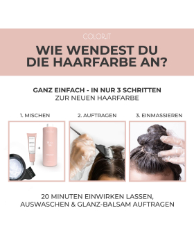 Color.It - Permanente Haarfarbe in Salonqualität, 100ml