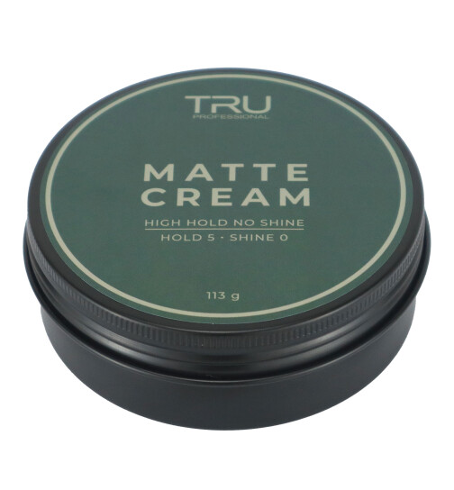 Tru Haarwachs - Matte Cream - Für Mattes Finish & Starken Halt, 113g