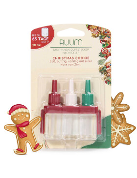 Ruum Nachfüllflakons (6er Pack) Mix Kompatibel Mit 3Volution Duftstecker, 20ml