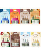 Ruum Nachfüllflakons (6er Pack) Mix Kompatibel Mit 3Volution Duftstecker, 20ml