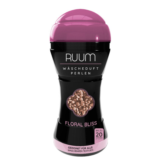 RUUM Wäscheparfüm Duft-Perlen Für Waschmaschine 210g/Dose Floral Bliss