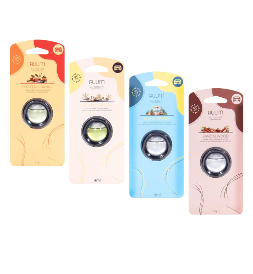RUUM Car Air Freshener Vehicle Fragrance Clips, 4ml
