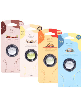 RUUM Car Air Freshener Vehicle Fragrance Clips, 4ml