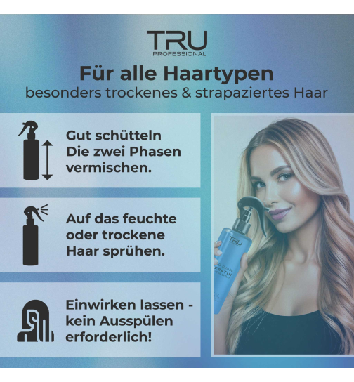 BY MIA 2-Phasen Haarspülung Milchtherapie 400 Ml – Leave-in Conditioner Für Trockenes, Strapaziertes Haar