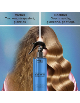 Tru Two Phase Keratin Leave-In Spray Conditioner, 400 ml