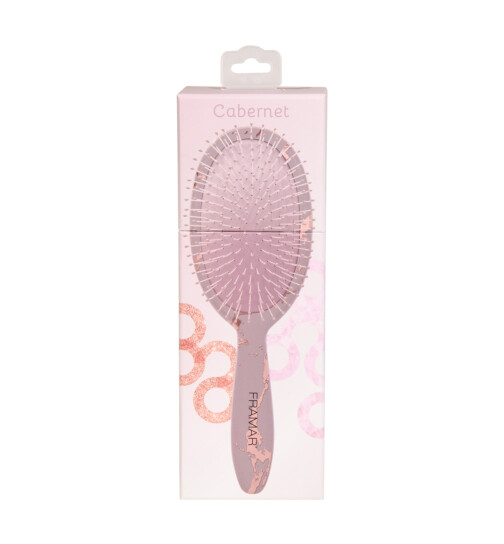 Framar Detangling Hair Brush - Cabernet