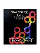 Foil It Star Struck Silver 12,7cm x 27,9cm, 25 Blatt