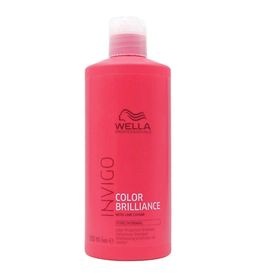 Wella Invigo Color Brilliance Farbschutz Shampoo Feines/Normales Haar, 500ml