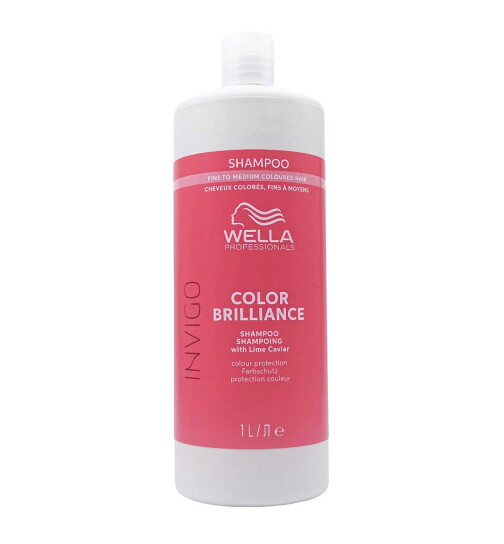 Wella Color Brilliance Shampoo Farbschutz Für Feines/Normales Haar, 1000ml