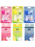 Fresh & More WC-Gel Duftstempel 3er Set + 3x2 Nachfüller | Citrus, Floral, Ocean