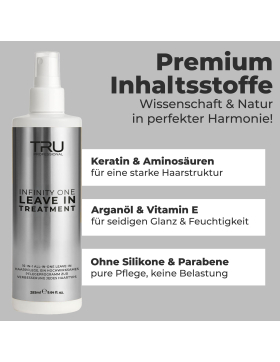 Tru Infinity One Leave-In Haarspray 285ml – Feuchtigkeit, Glanz & Schutz