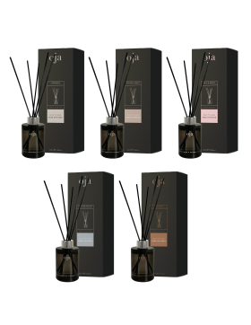 Oja Duftvasen Reed Diffuser Elegantes Design (1er Pack...
