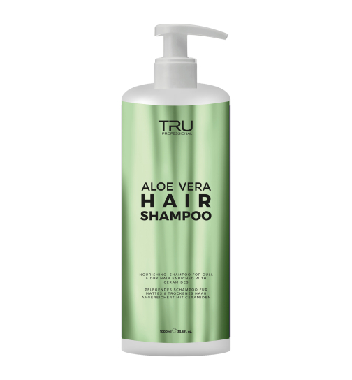 TRU Aloe Vera Hair Shampoo – Für Geschmeidiges Haar, 1000ml