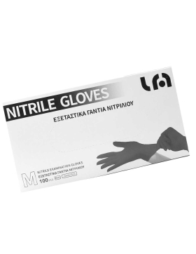 Nitril Gloves Black Untersuchungshandschuh Puderfrei -...